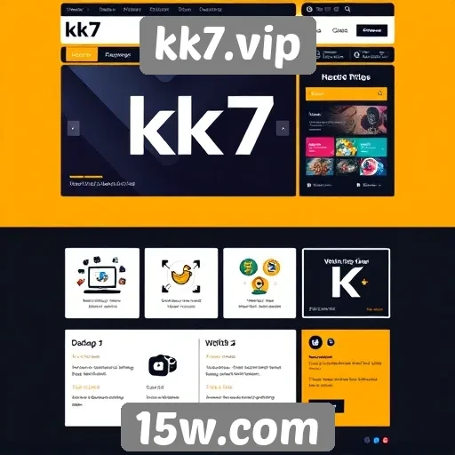 Novo design do site kk7.vip melhora navegação